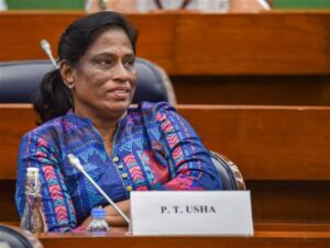 PT Usha (Image courtesy: PTI)